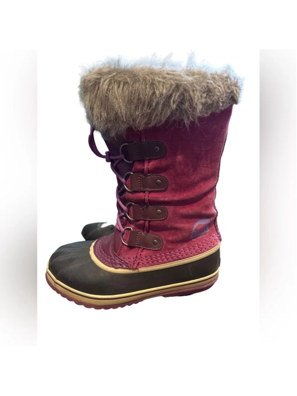 Sorel Women's Joan of Arc Suede Winter Boots - size 5